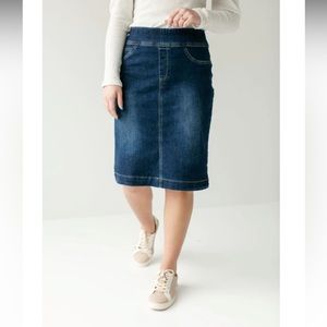 The Main Street Exchange Sara classic skirt knee length size 6